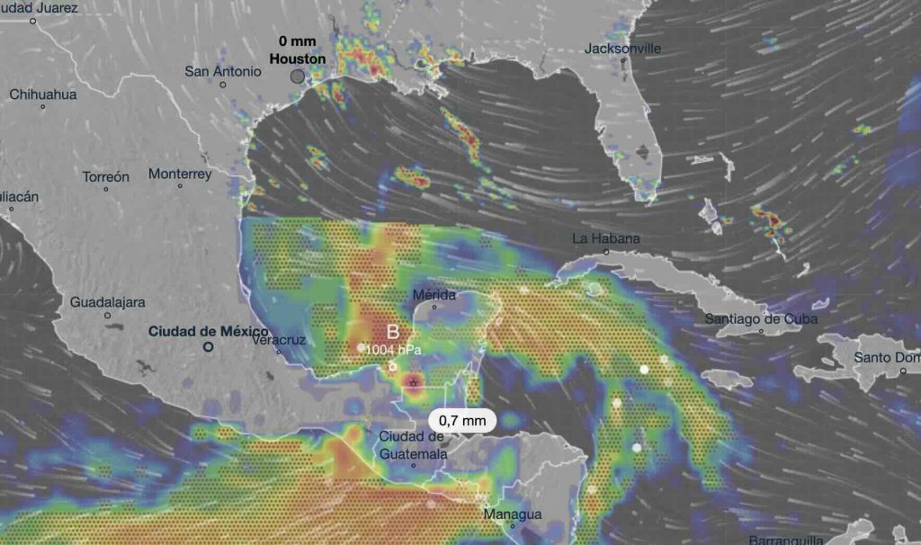 Fuertes lluvias y tormentas se pronostican para Houston esta semana, afectando el área con posibles inundaciones.